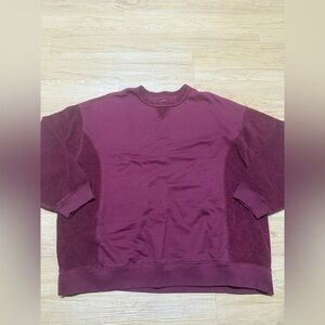 Aerie Women’s Deep Burgundy Crewneck Sweater